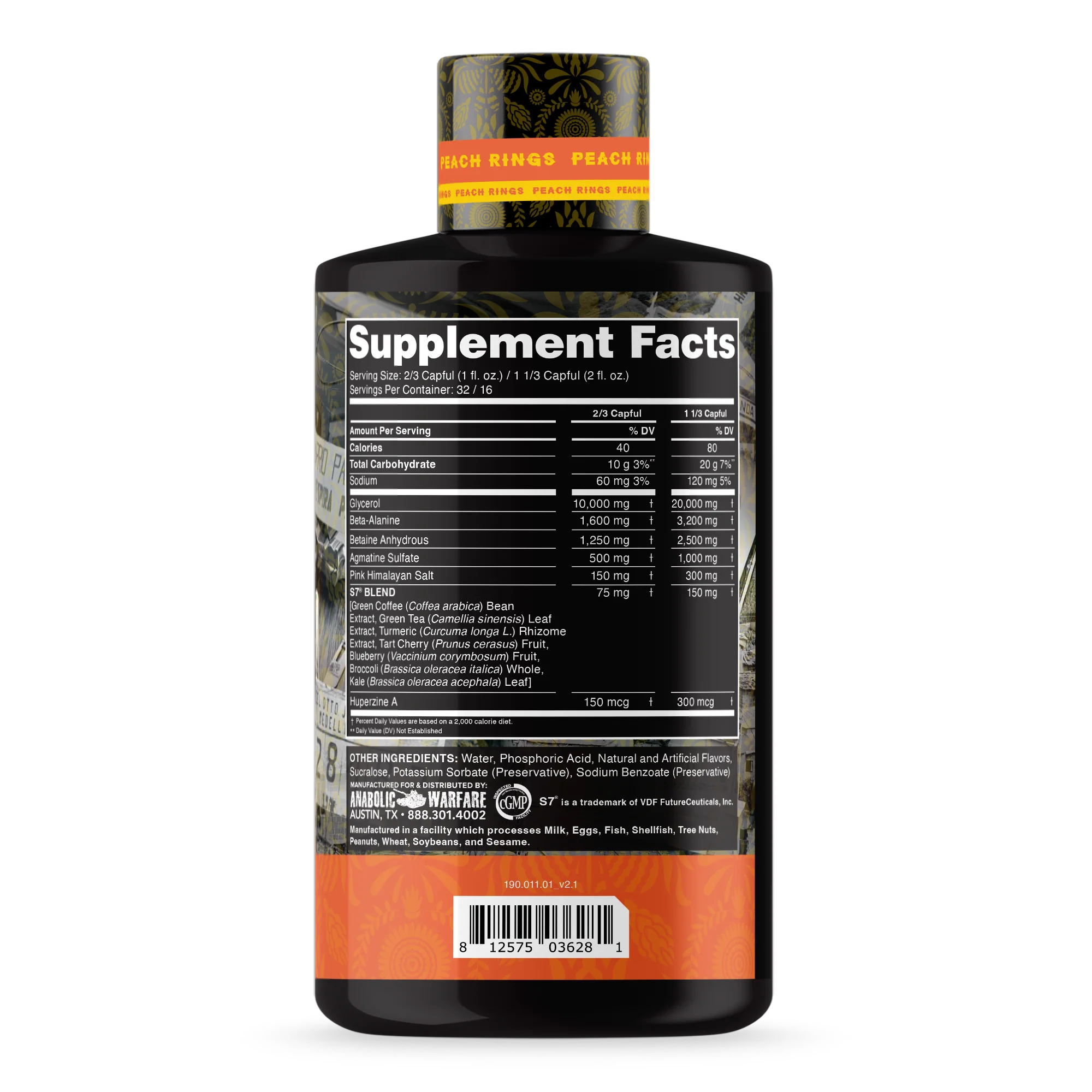 Anabolic Warfare | Pump Lord | Liquid Glycerol