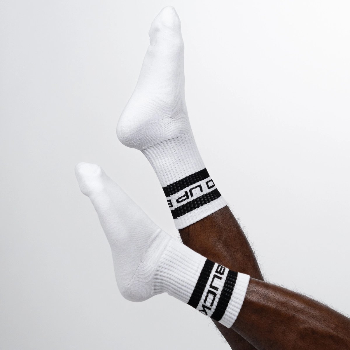 Bucked Up | Crew Socks | 3 Pack Red/White/Black