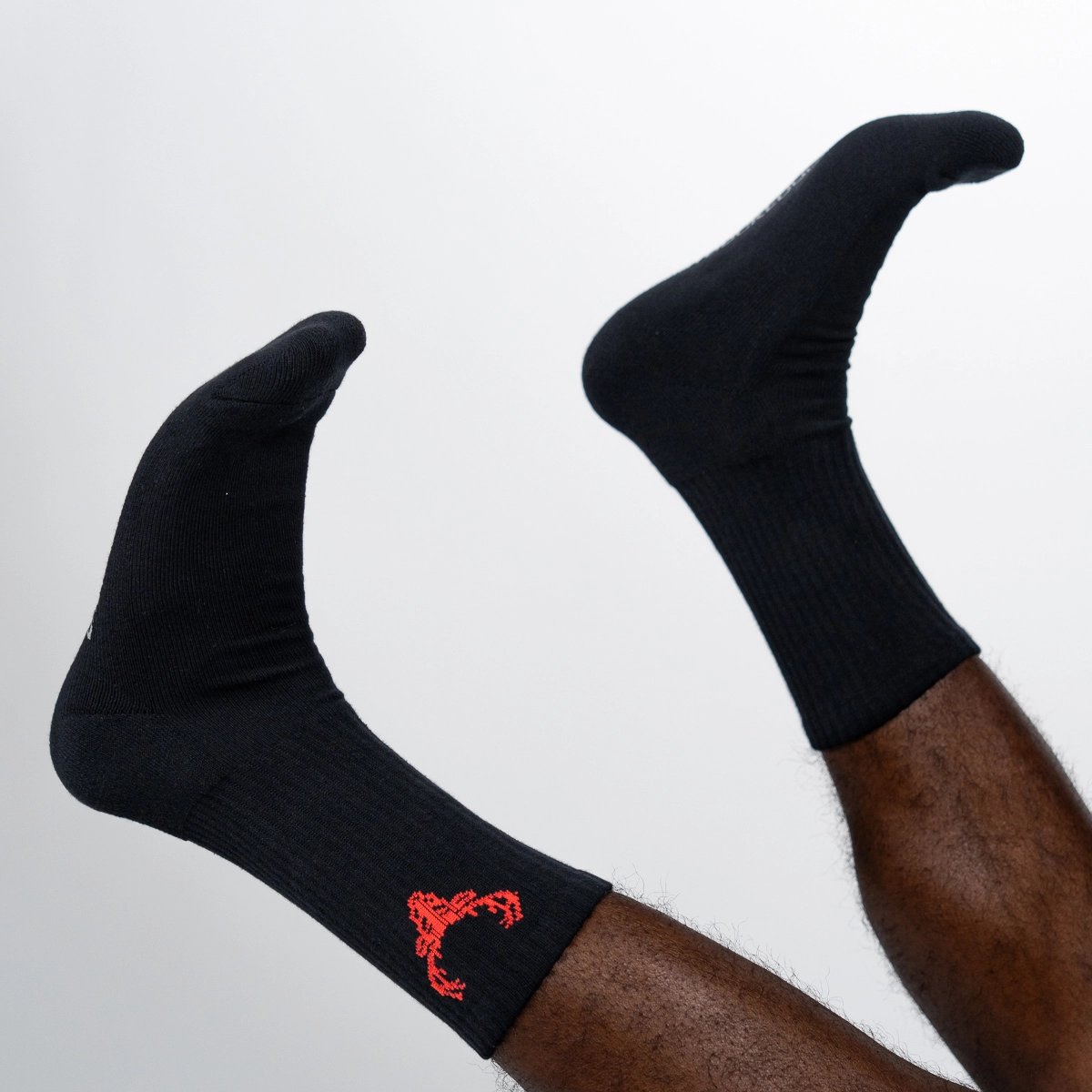 Bucked Up | Crew Socks | 3 Pack Red/White/Black