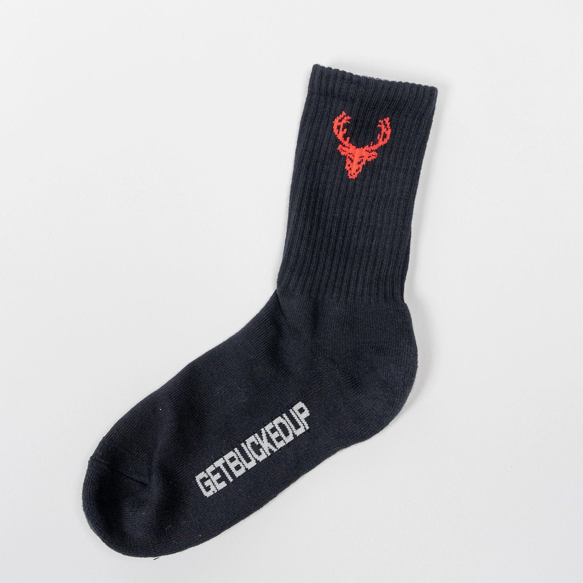Bucked Up | Crew Socks | 3 Pack Red/White/Black