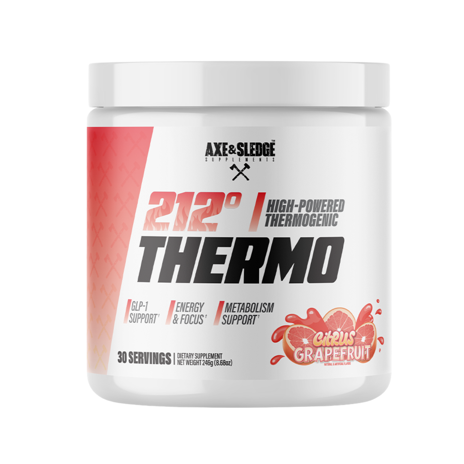 Axe & Sledge | Thermo 212 | High-Powered Thermogenic Powder | 30 Servings