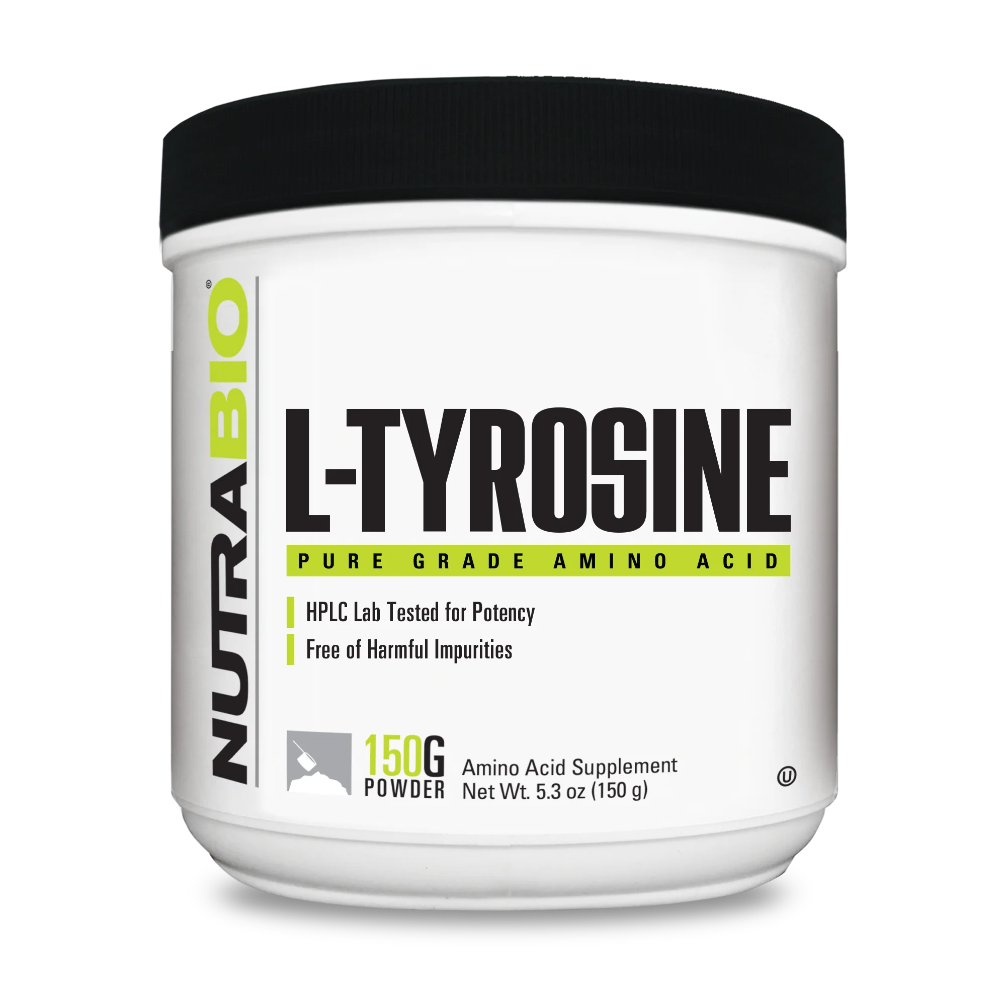 Nutra Bio | L-Tyrosine | Pure Grade Amino Acid
