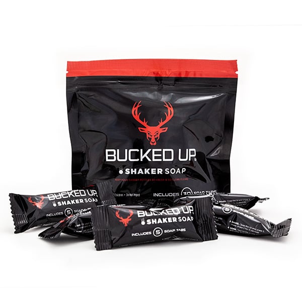 Bucked Up | Shaker Soap | 30 Tabs