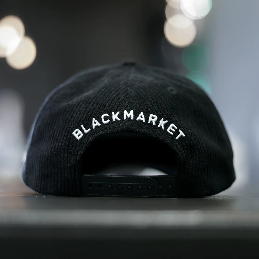 Blackmarket | "BxM" Corduroy Suede CaP