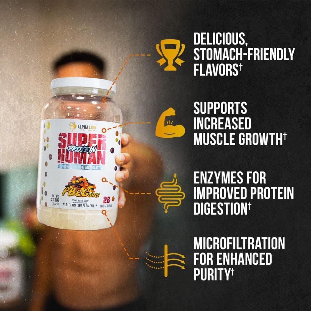 Alpha Lion | Super Human Protein | 100% Whey Protein Isolate