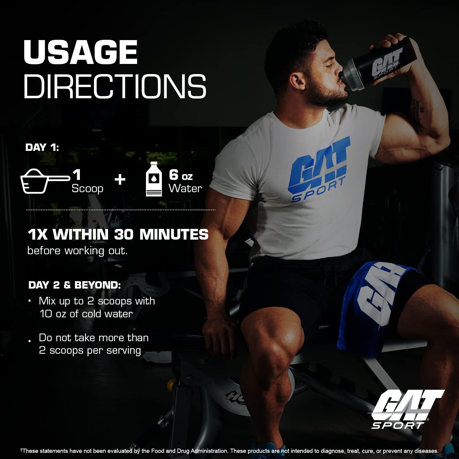 GAT | Nitraflex Black Extreme | Pre-Workout