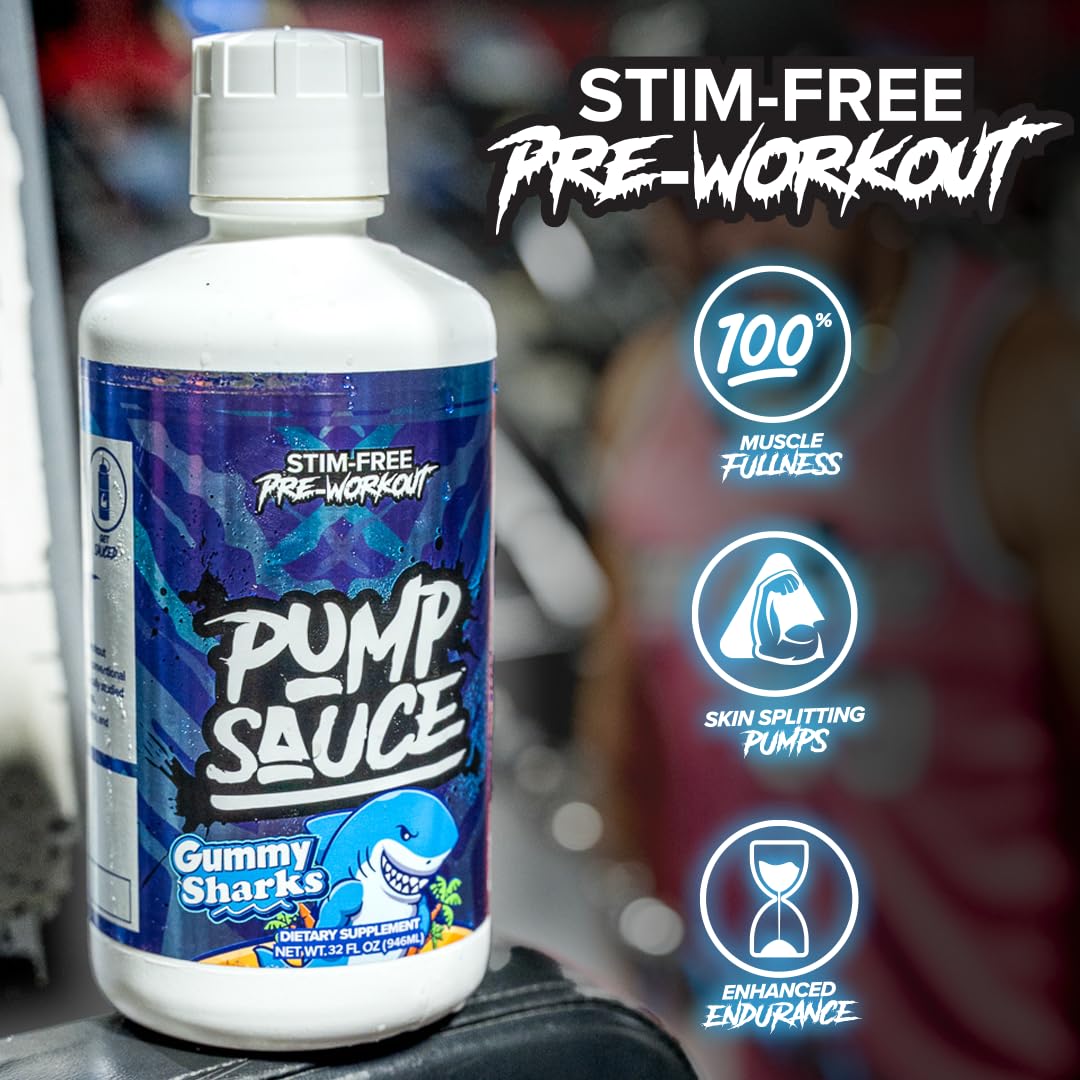 Pump Sauce | Liquid Glycerol | Stim-Free Pre-Workout