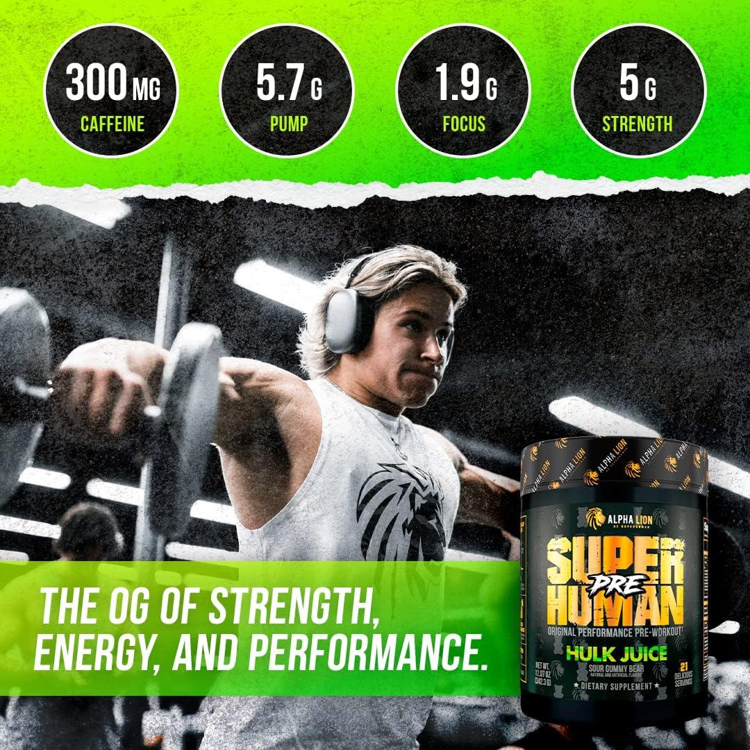 Alpha Lion | SuperHuman Pre Workout