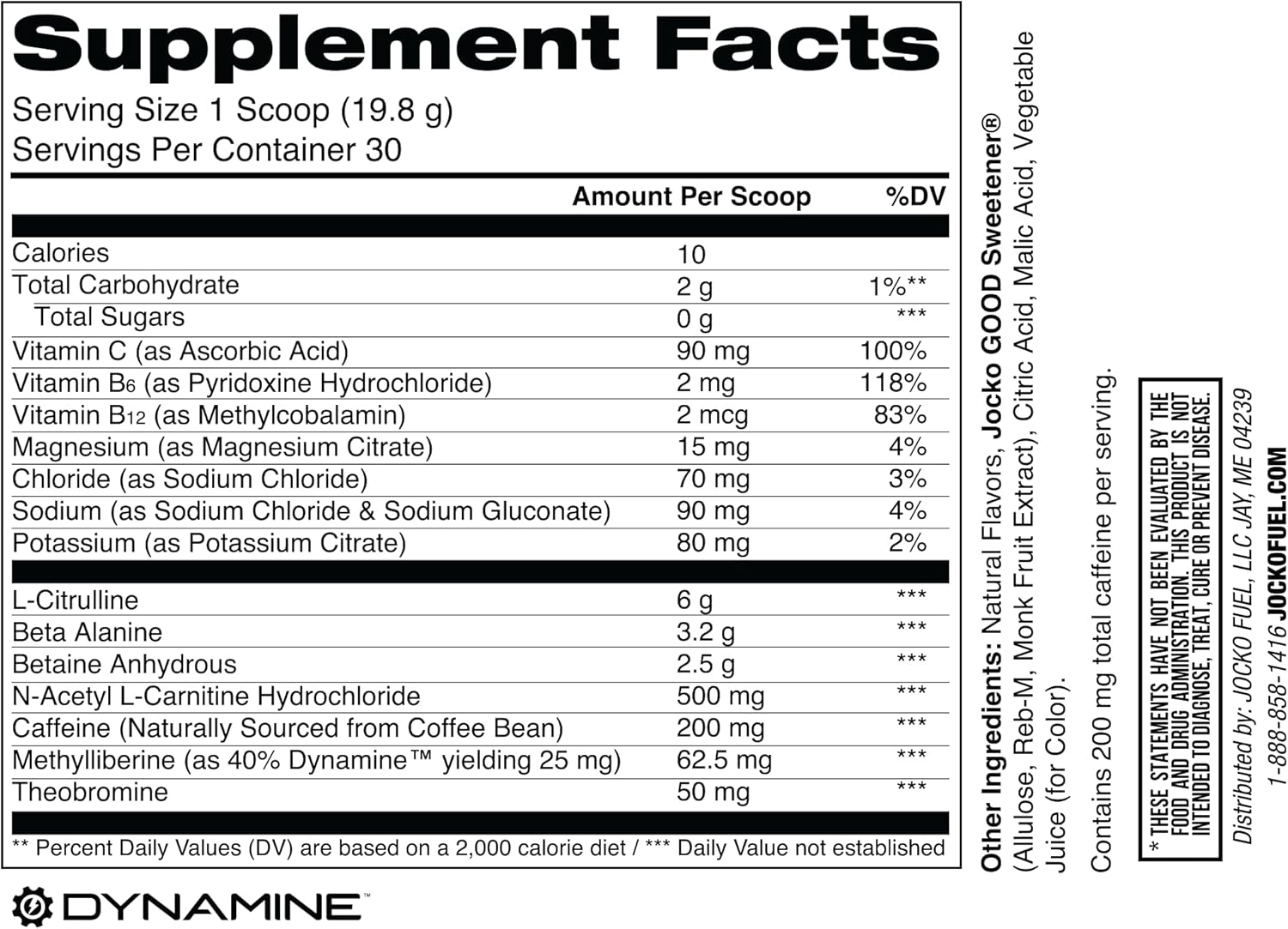 Jocko Fuel | Pre Workout | 30 Serving