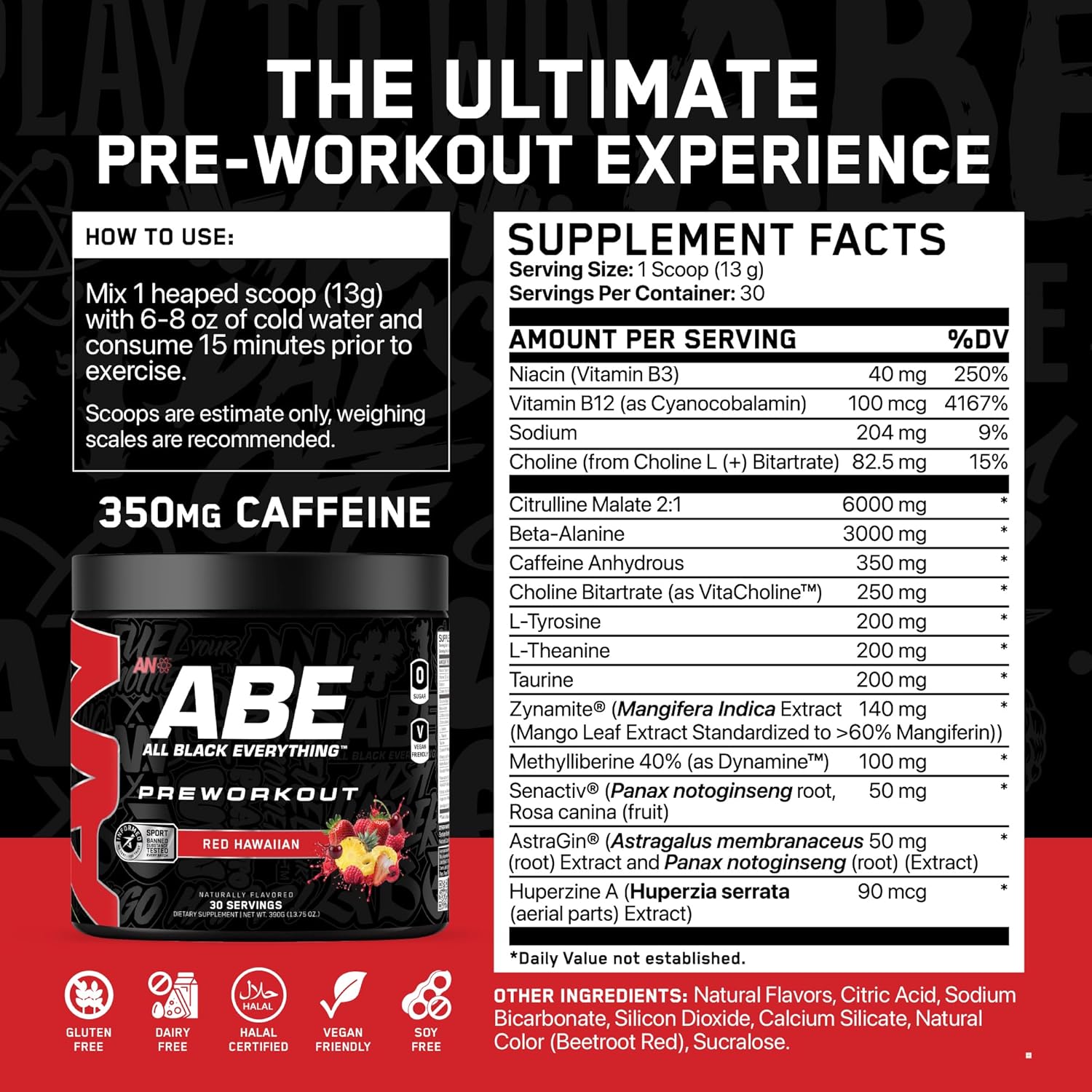 ABE | All Black Everything | Pre-Workout