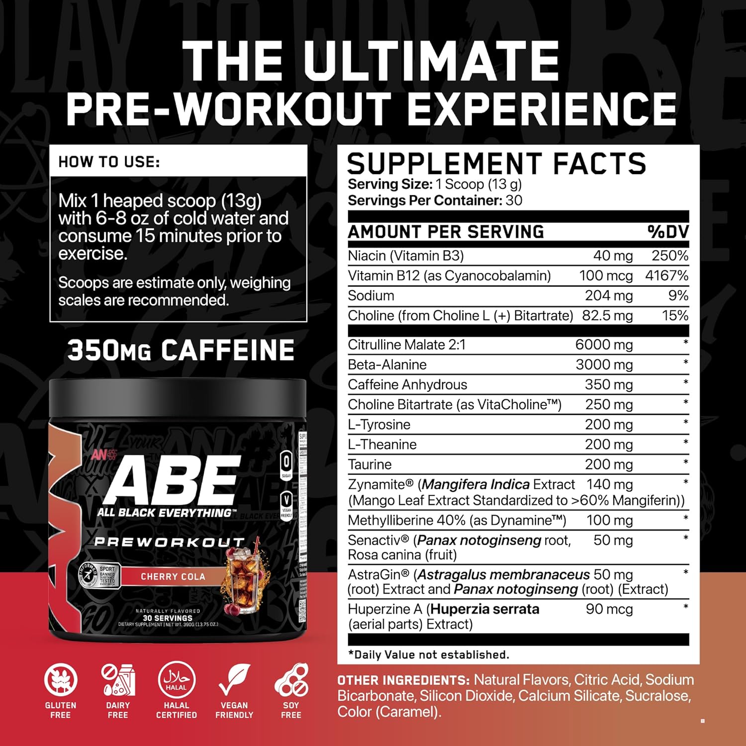 ABE | All Black Everything | Pre-Workout