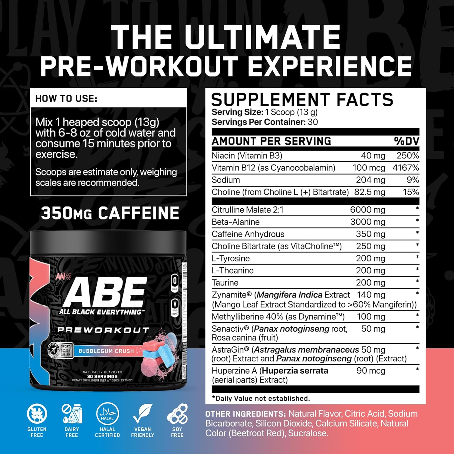ABE | All Black Everything | Pre-Workout