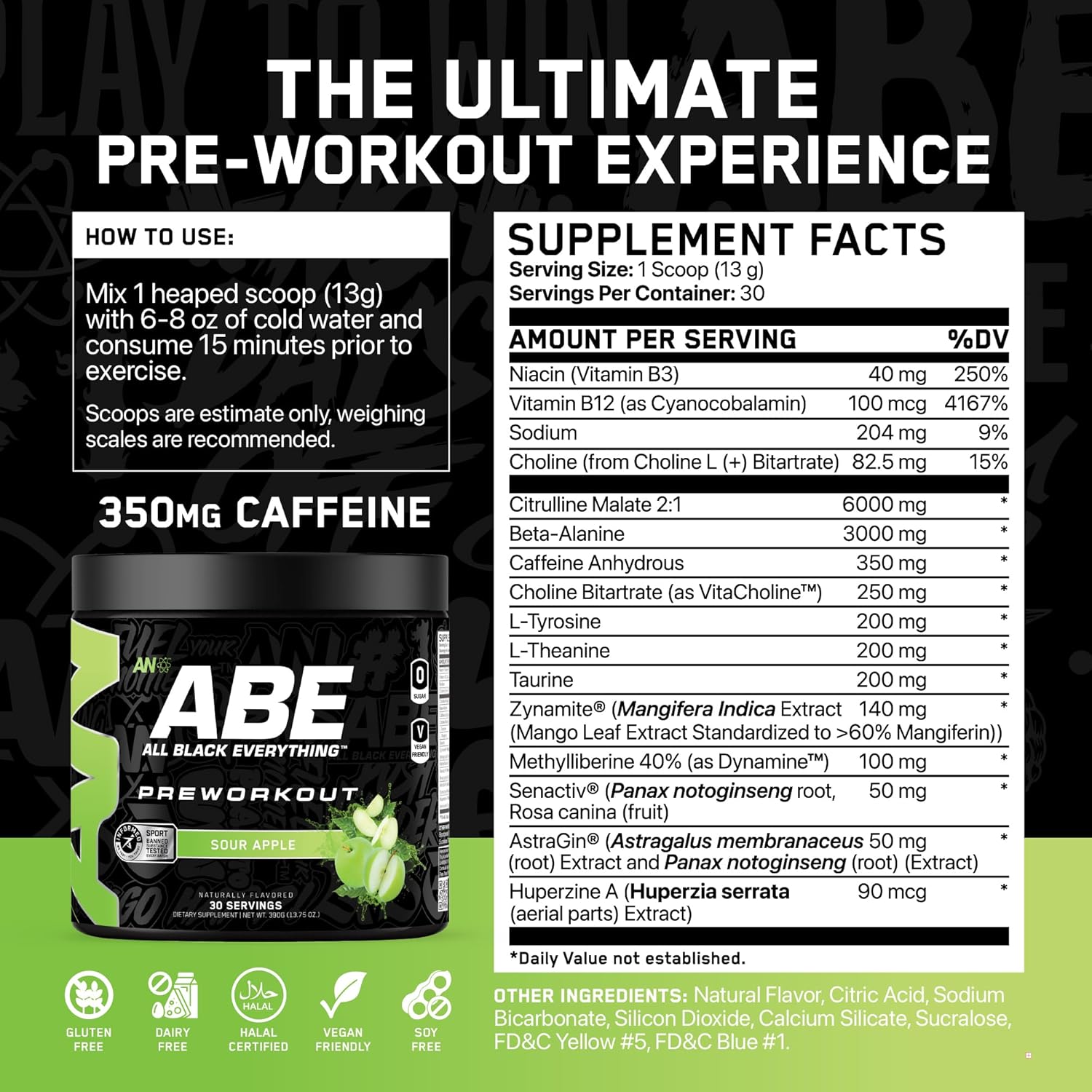 ABE | All Black Everything | Pre-Workout