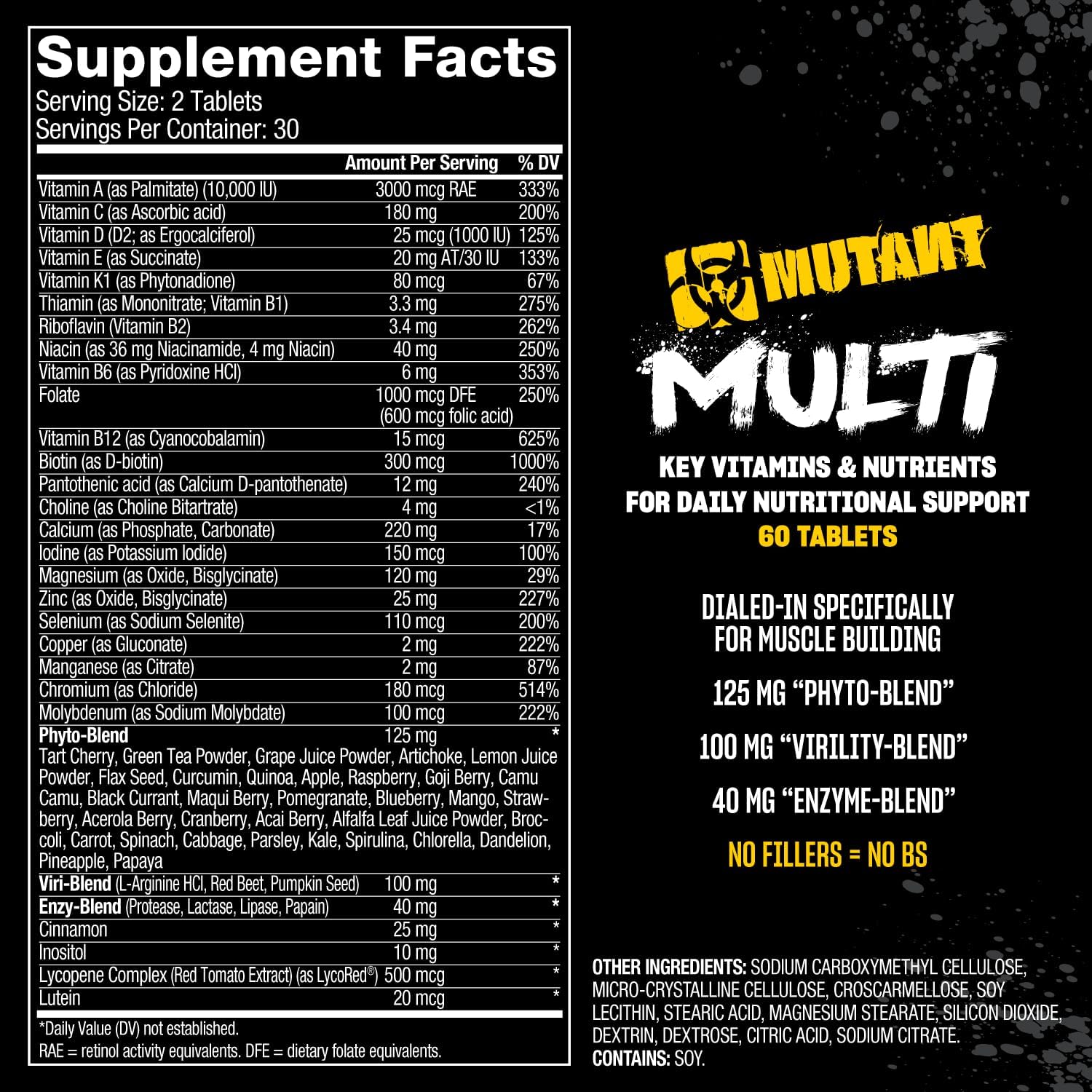 Mutant | Multi | Athlete's Vitamin