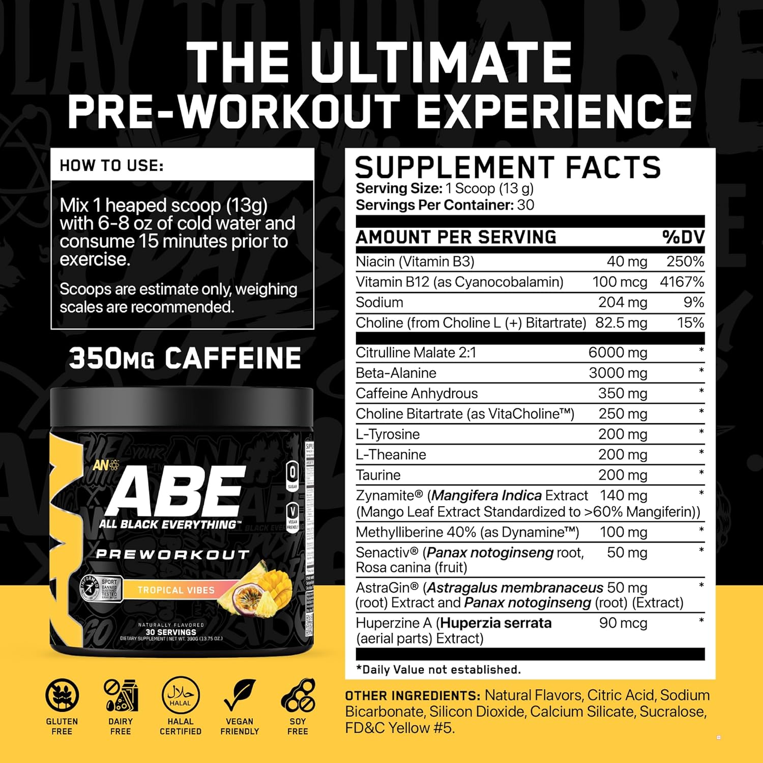 ABE | All Black Everything | Pre-Workout