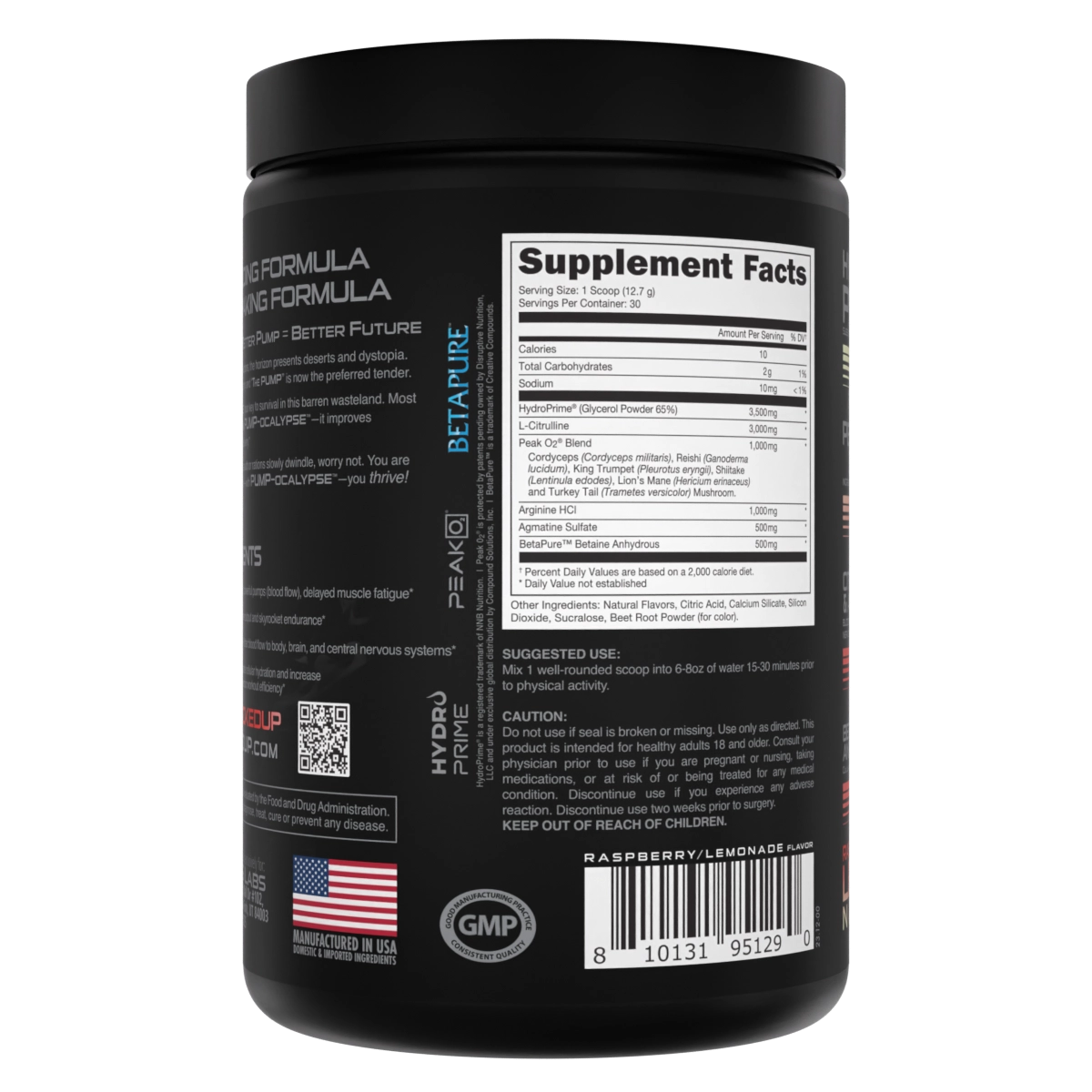 Bucked UP | Pump Ocalpyse | Non-Stim Pre-Workout