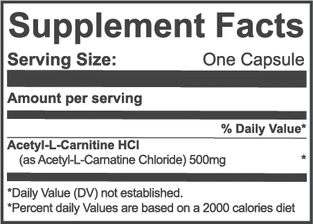 Raw Nutrition | Acetyl-L-Carnitine