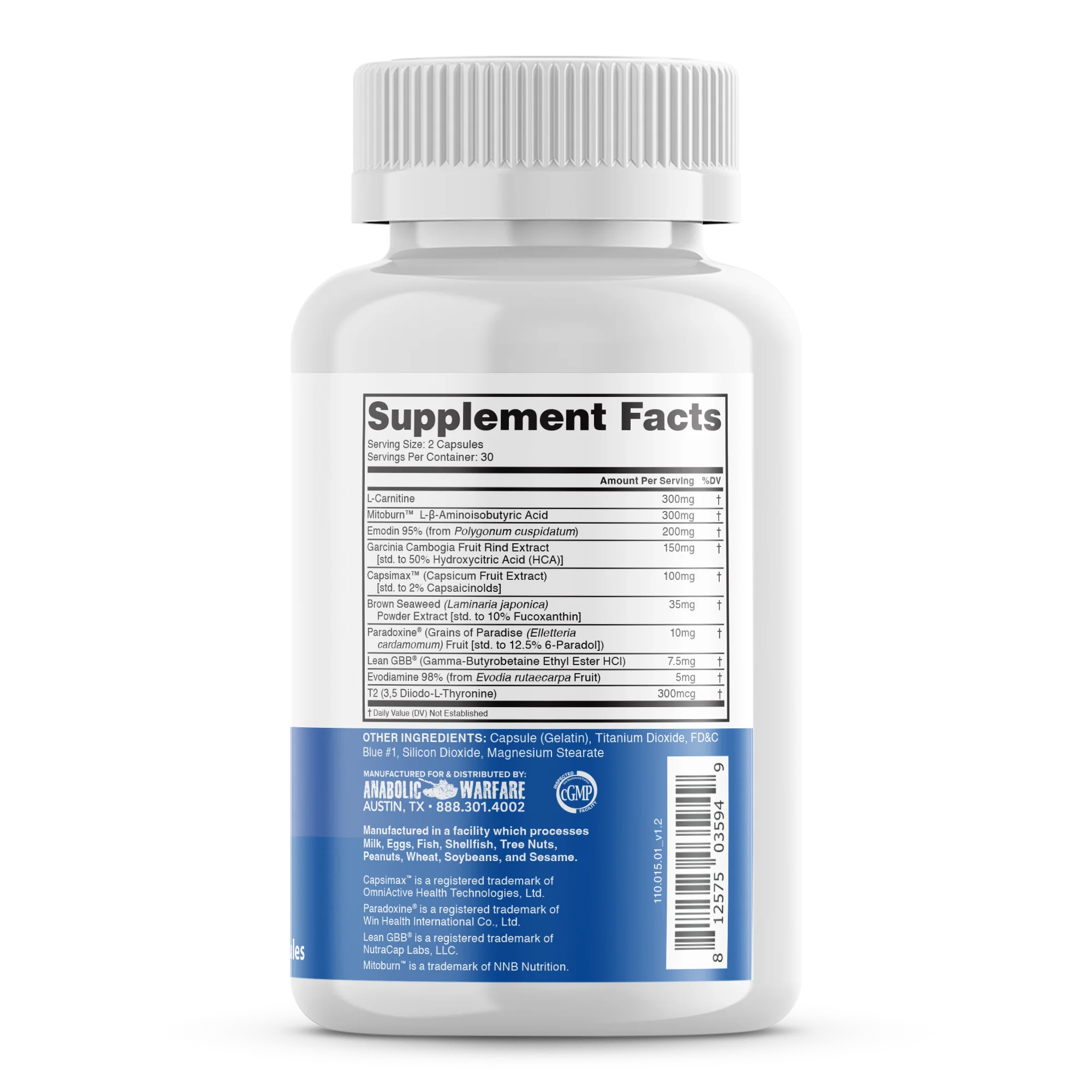 Anabolic Warfare | Phena Lean T2