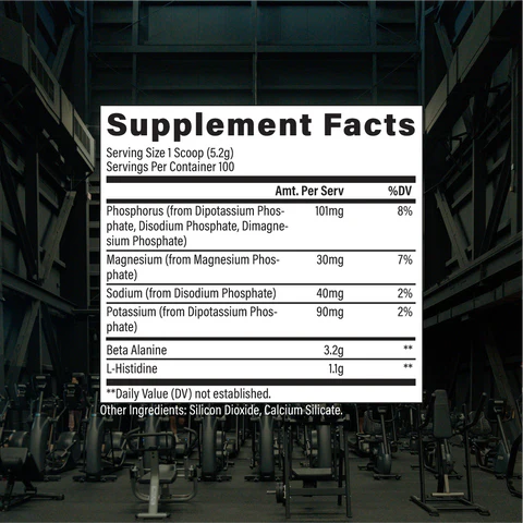 Raw Nutrition | Beta Alanine | 60 Serving