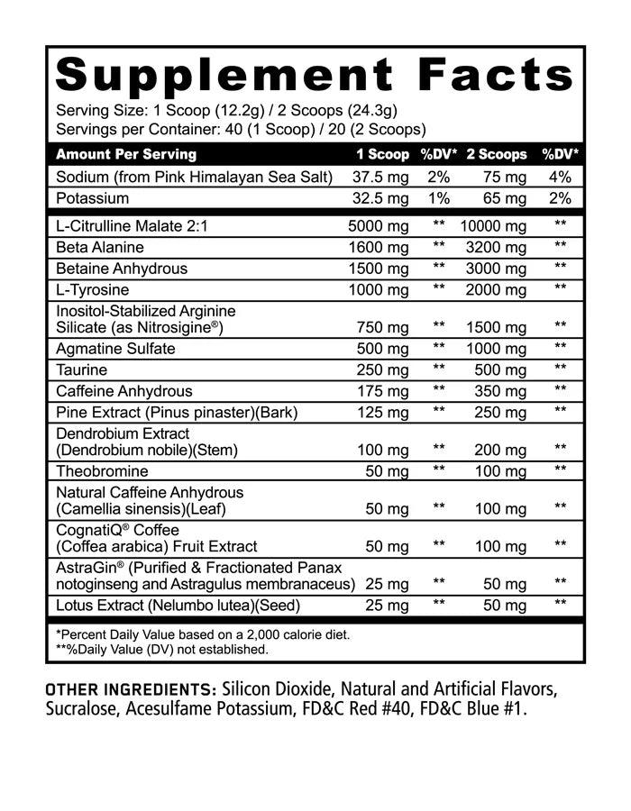 Panda Supps | Pandamic Preworkout | Black-Mamba Edition