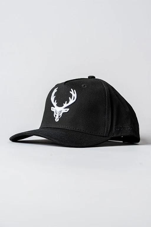 Bucked Up | A Frame Hat (Black/White Logo)
