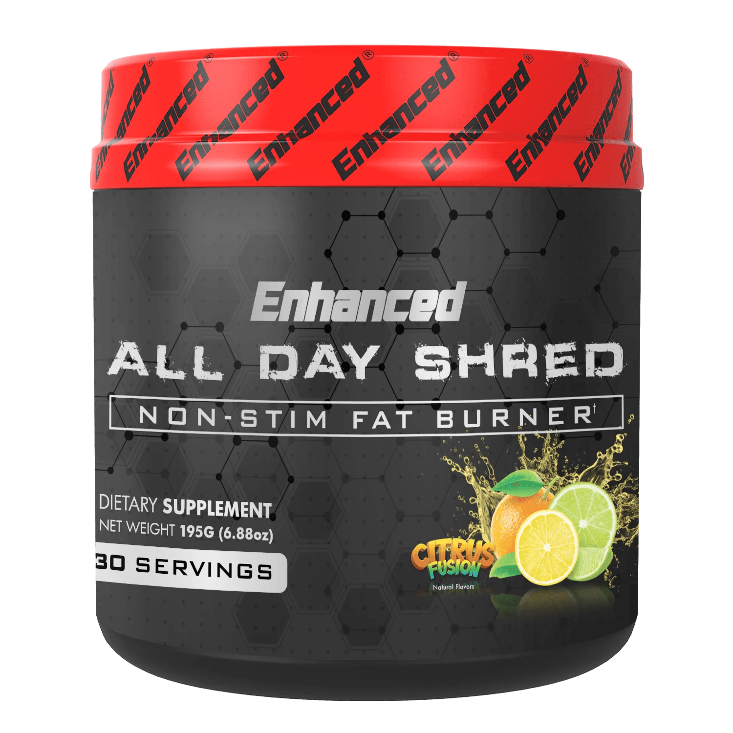 Enhanced | All Day Shred | Stim Free Fat Burner Powder
