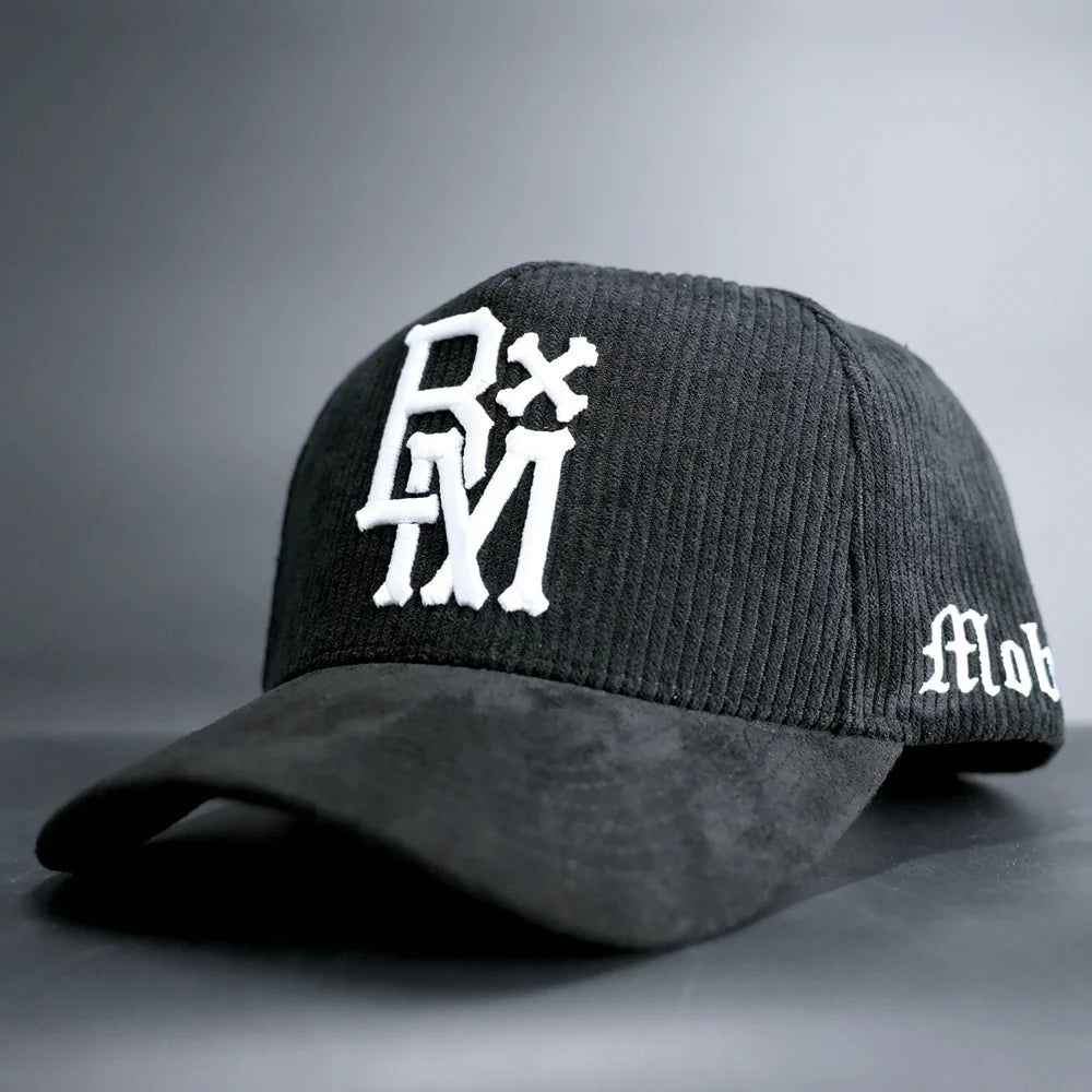 Blackmarket | "BxM" Corduroy Suede CaP