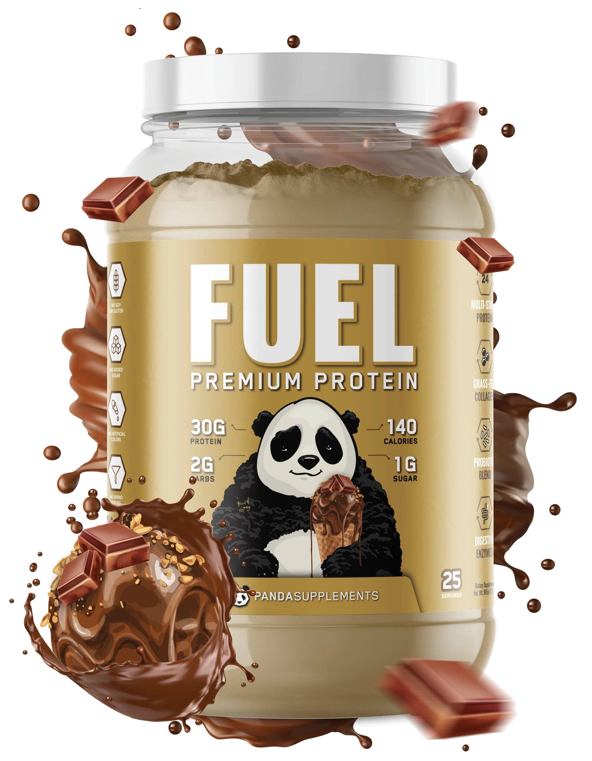 Panda Supps | Fuel | Premium Protein | 30g protein + 5g Collagen
