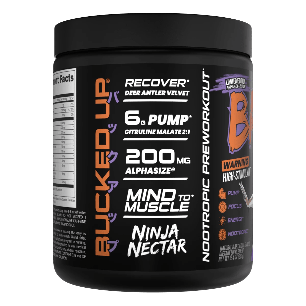 Bucked Up | B.A.M.F. Preworkout | Anime Series