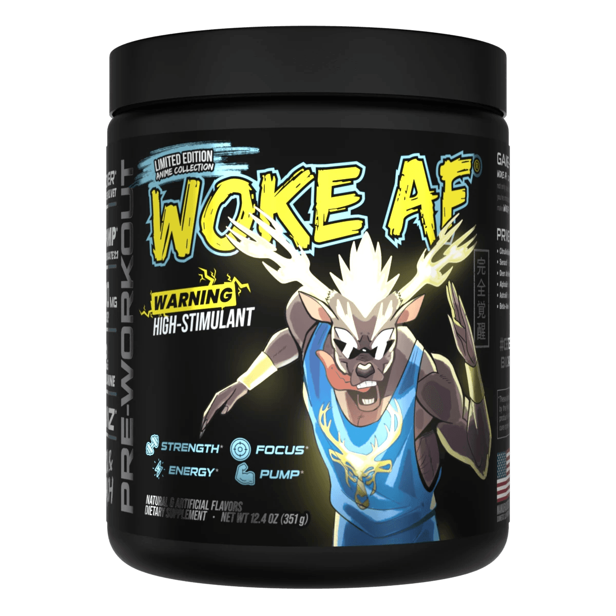 Bucked Up | Woke AF Preworkout | Anime Series