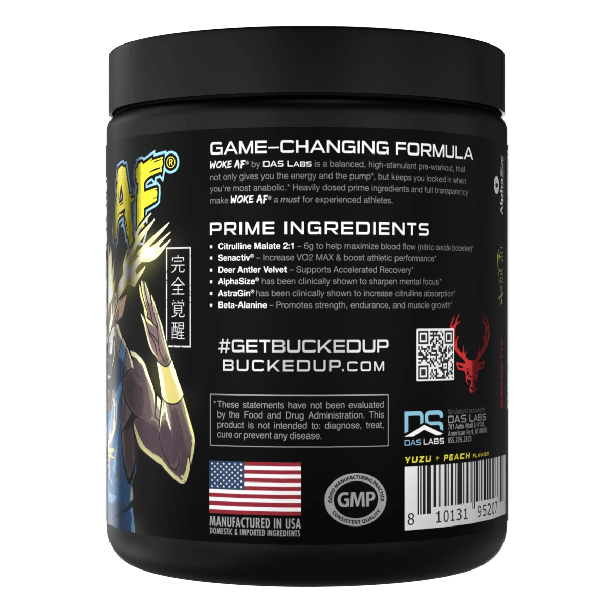 Bucked Up | Woke AF Preworkout | Anime Series