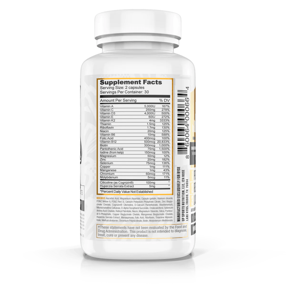 RYSE | Vitafocus | Multivitamin + Nootropic