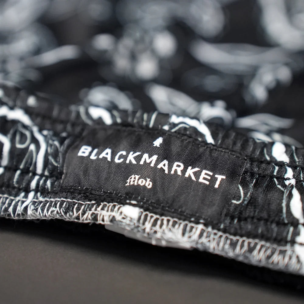 Blackmarket | Fight Shorts | Paisley 4"