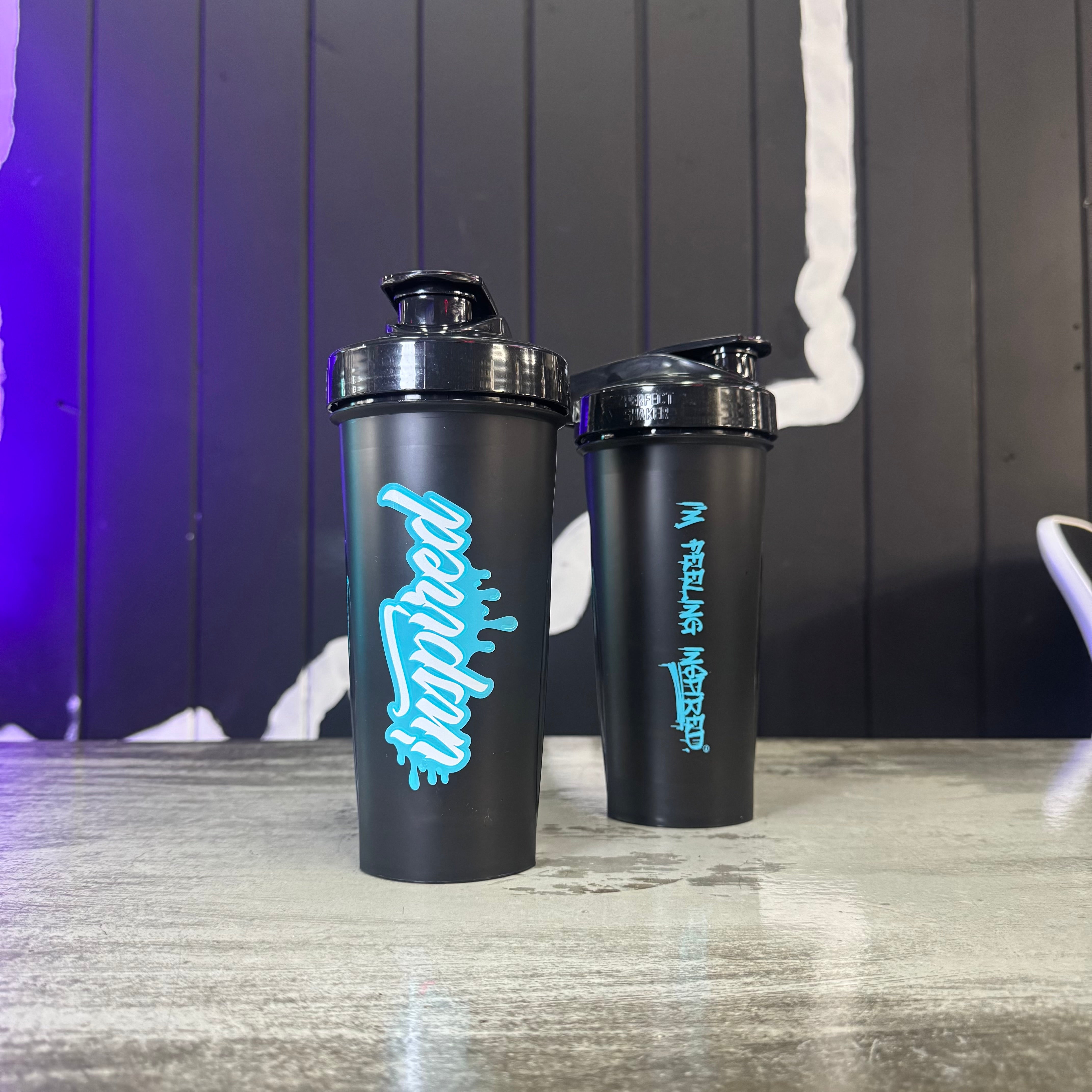 Inspired Nutra | Perfect Shaker Cup (Black/Blue)
