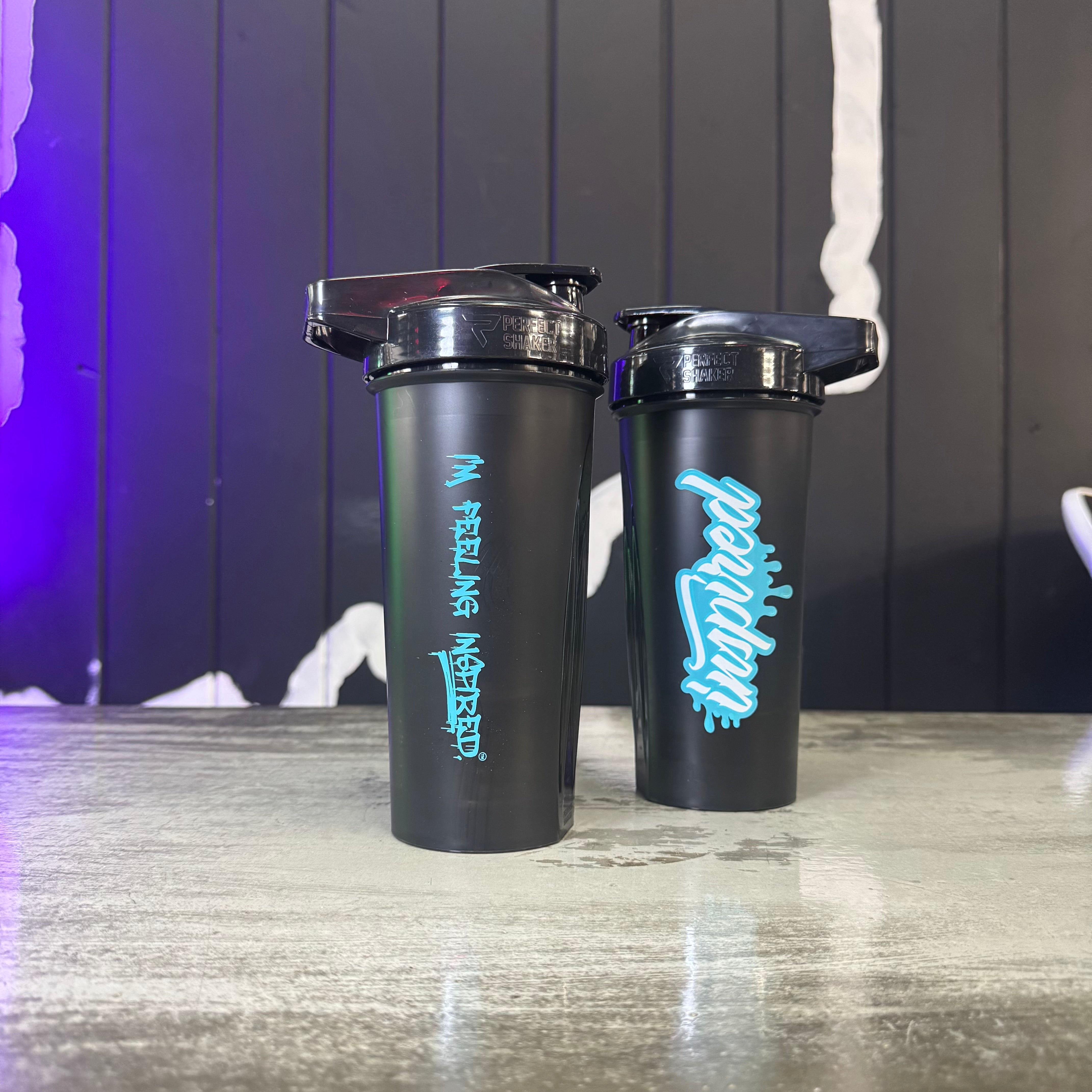 Inspired Nutra | Perfect Shaker Cup (Black/Blue)