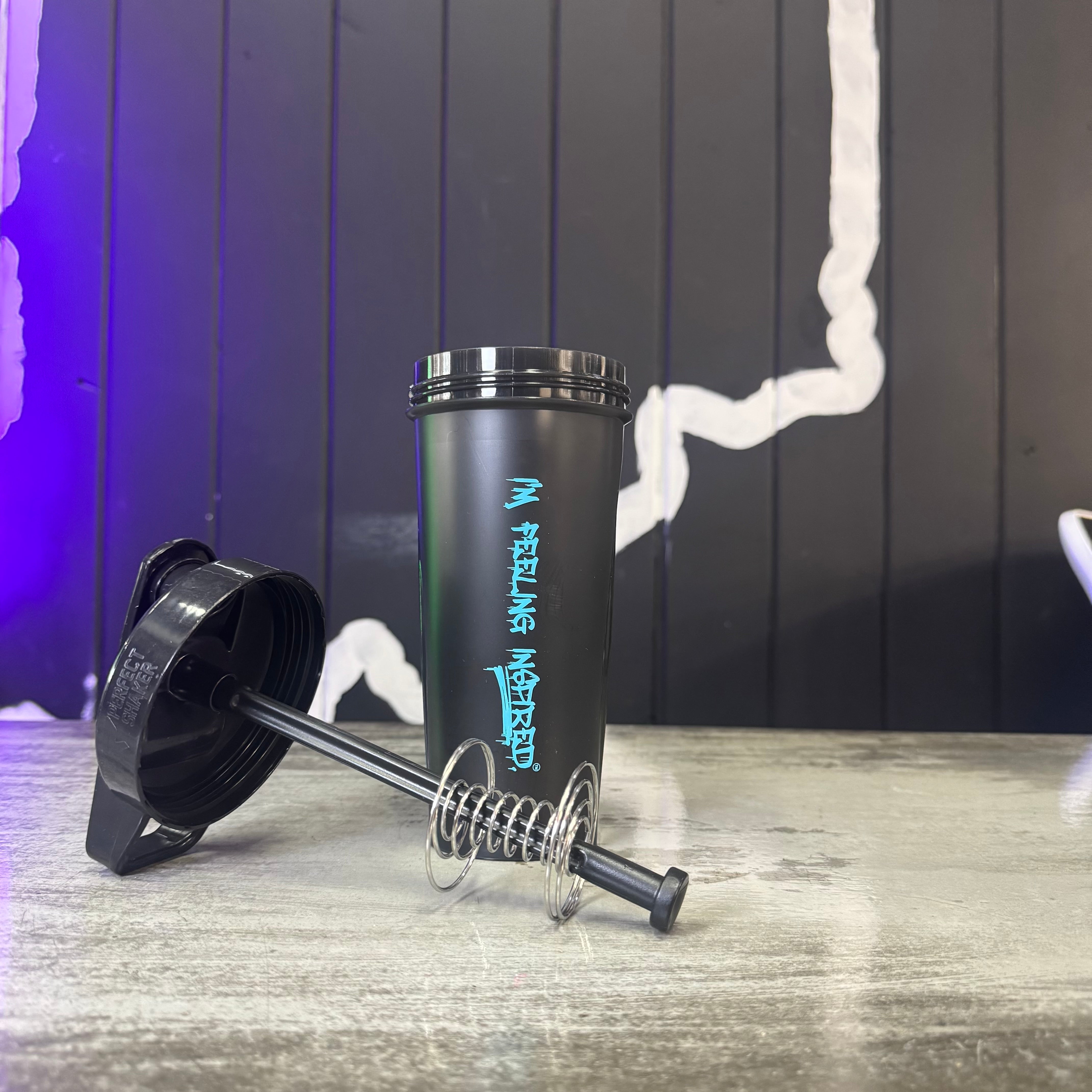 Inspired Nutra | Perfect Shaker Cup (Black/Blue)