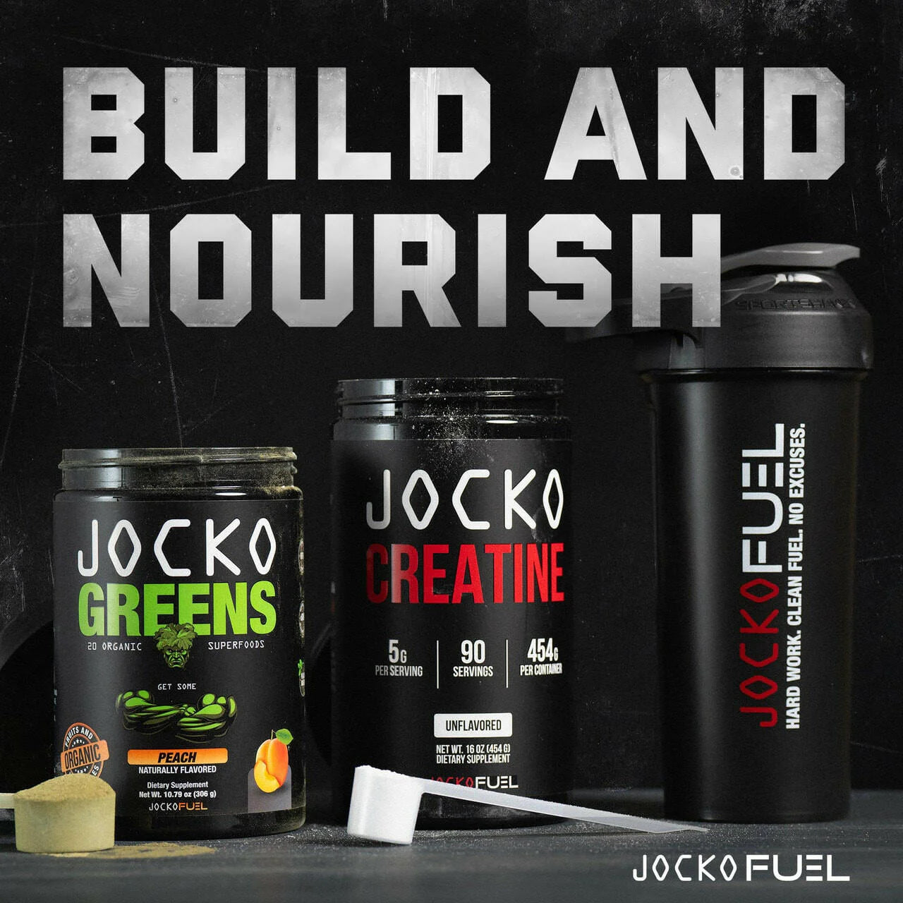Jocko Fuel | Creatine | 90 Servings