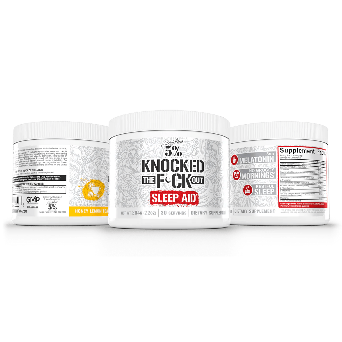 5% Nutrition | Knocked The F Out | Sleep Aid