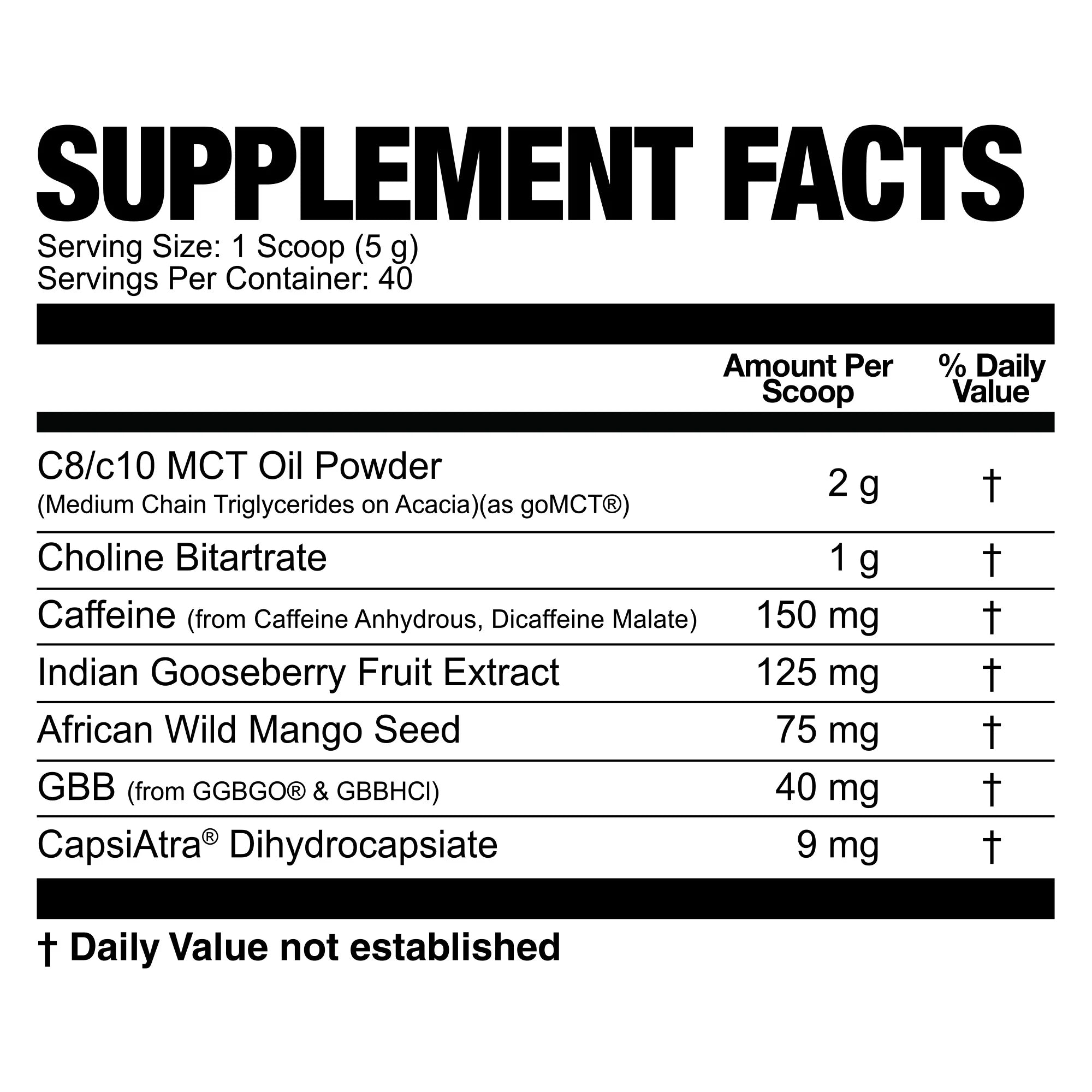 Magnum Nutraceuticals | Fasted Cardio | 40 Servings