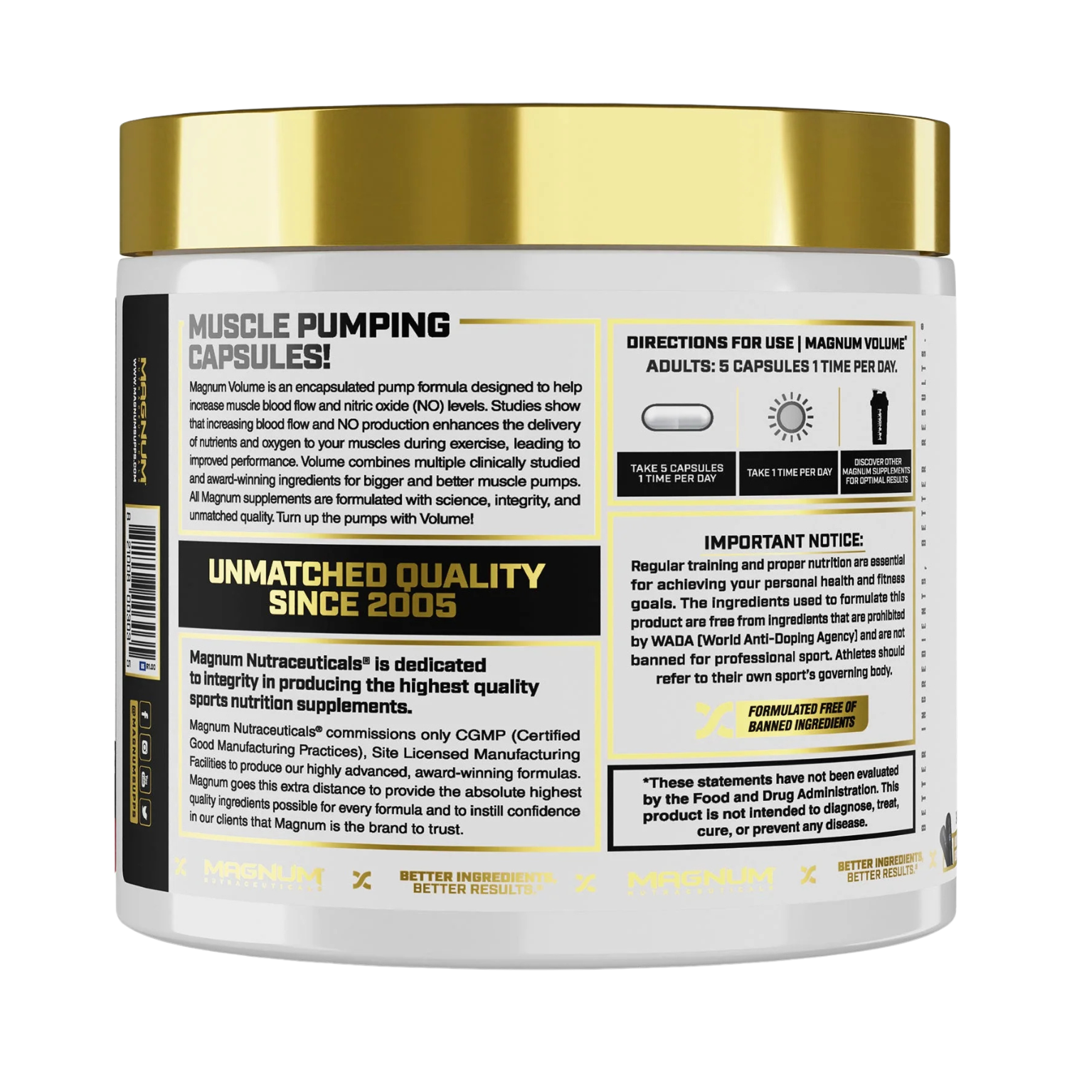 Magnum Nutraceuticals | Volume | Pump Intensifier