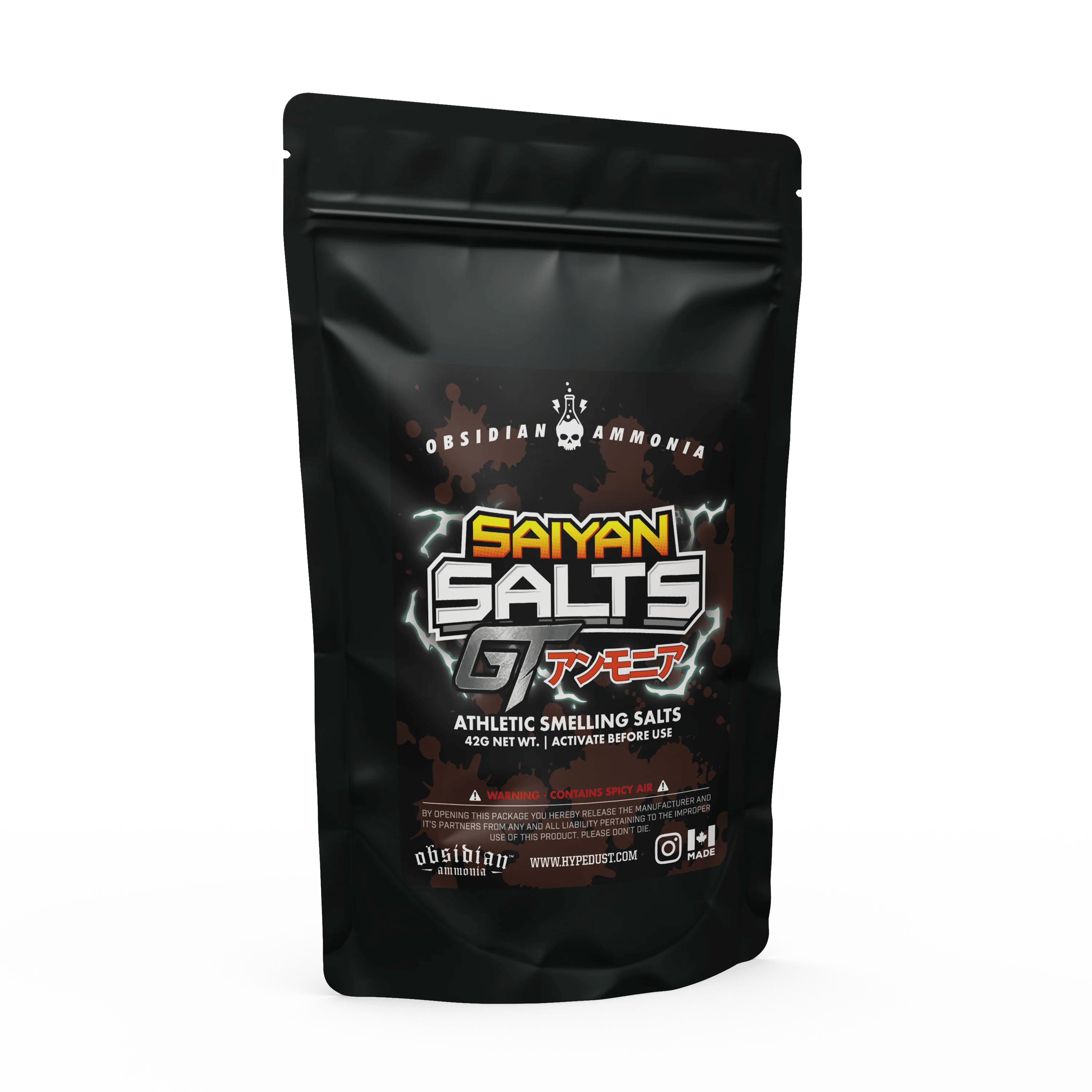 Obsidian Ammonia | Saiyan Salts GT