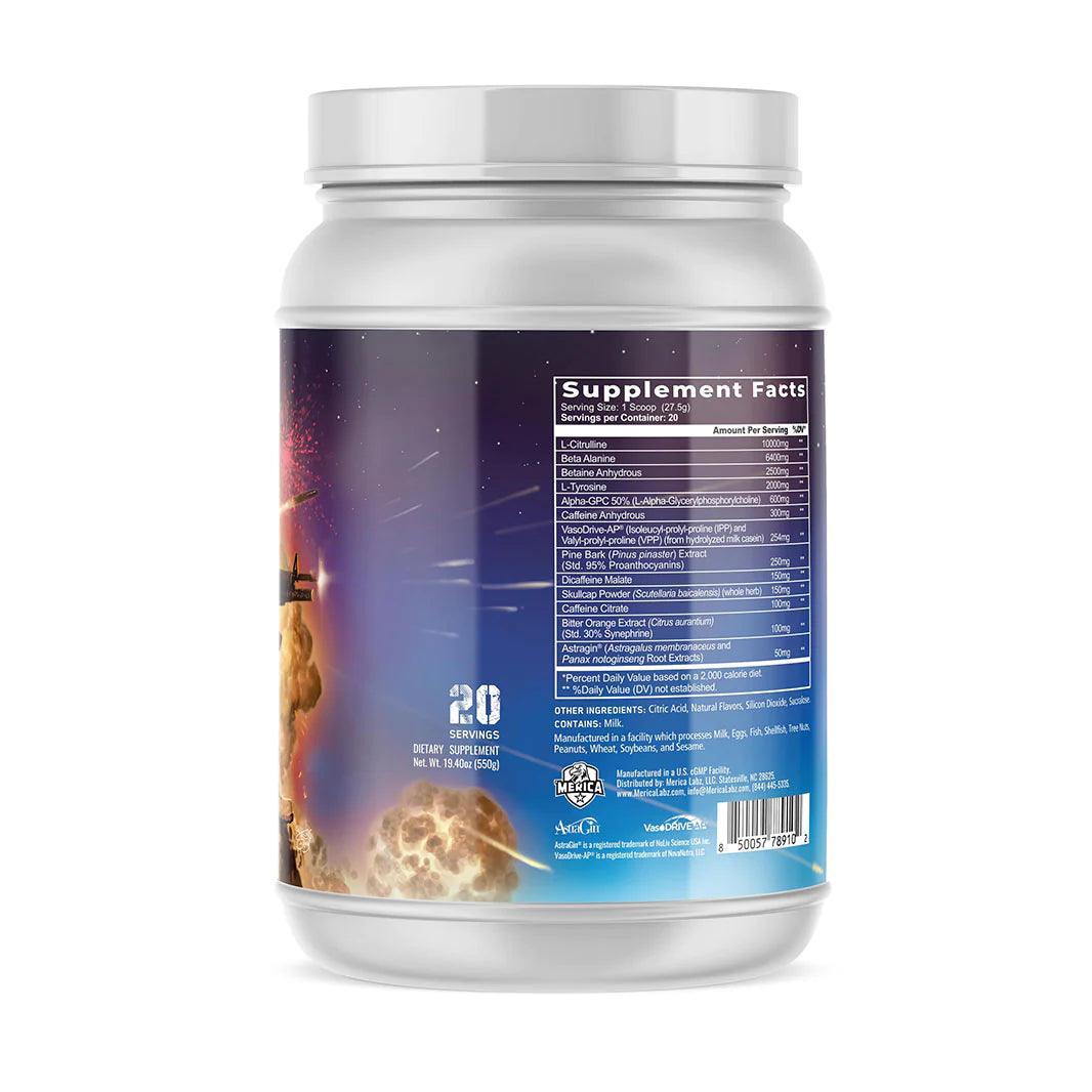 Panda Supps X Merica Labz | First Blood | Loaded Pre-workout