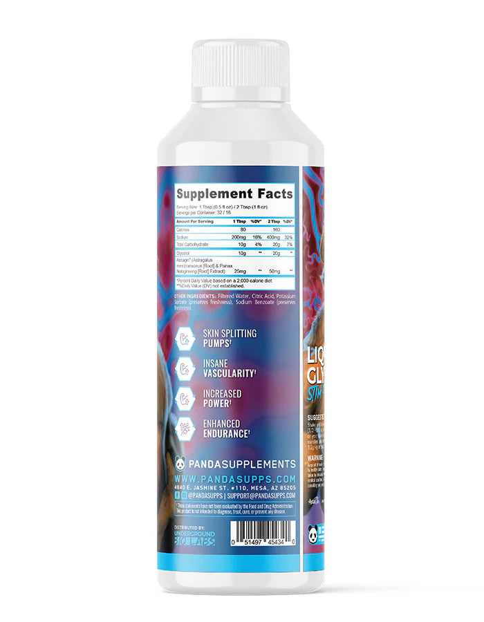 Panda Supps | Pump Liquid Glycerol