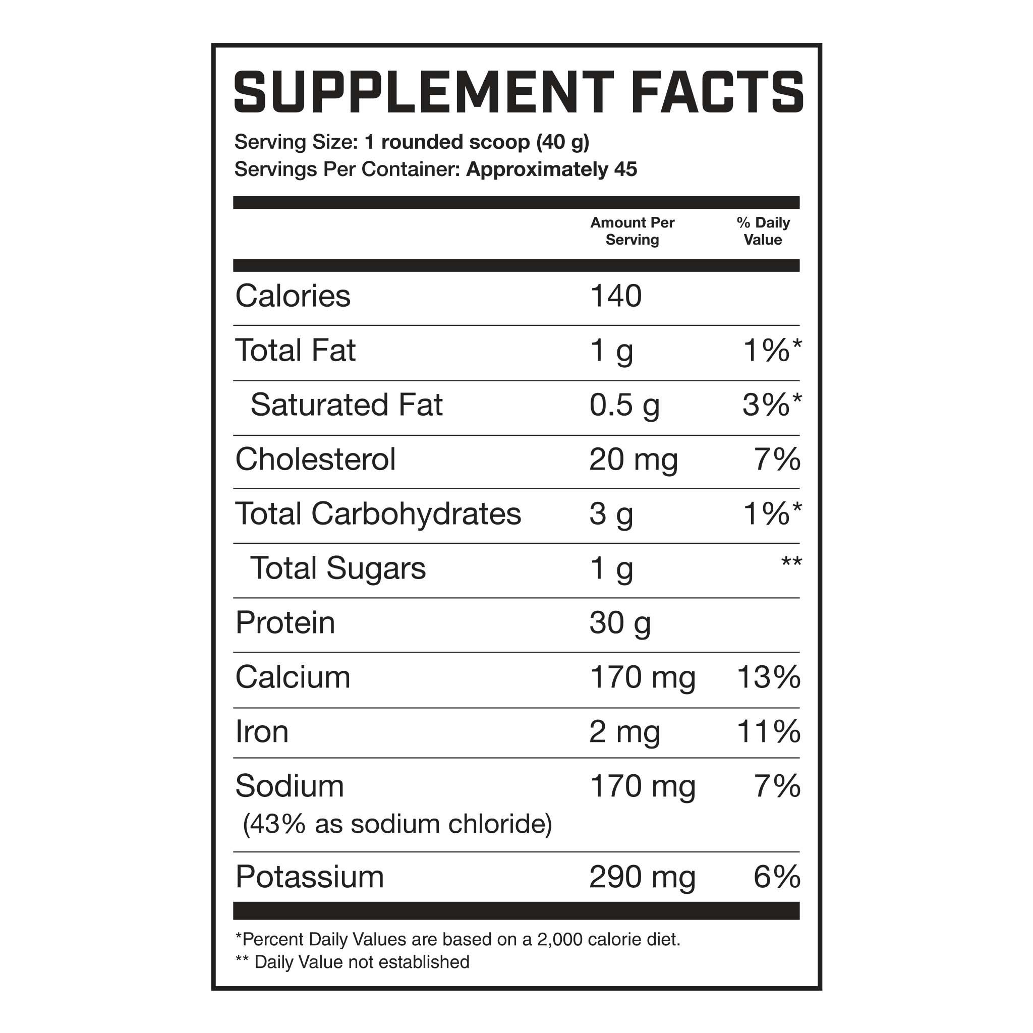 Magnum | Quattro | 4-protein isolate blend | 2lb