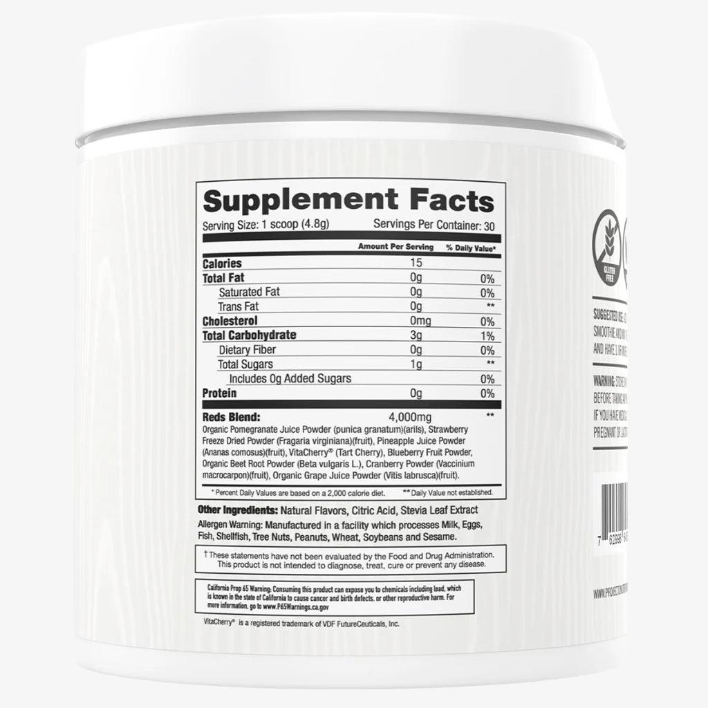 Project #1 | Martha Stewart Wellness Reds