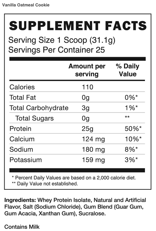 Raw Nutrition | CBUM Itholate | Isolate Protein | 2lb