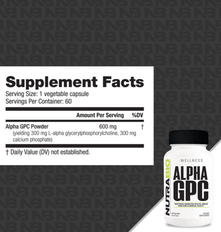 NutraBio | Alpha GPC