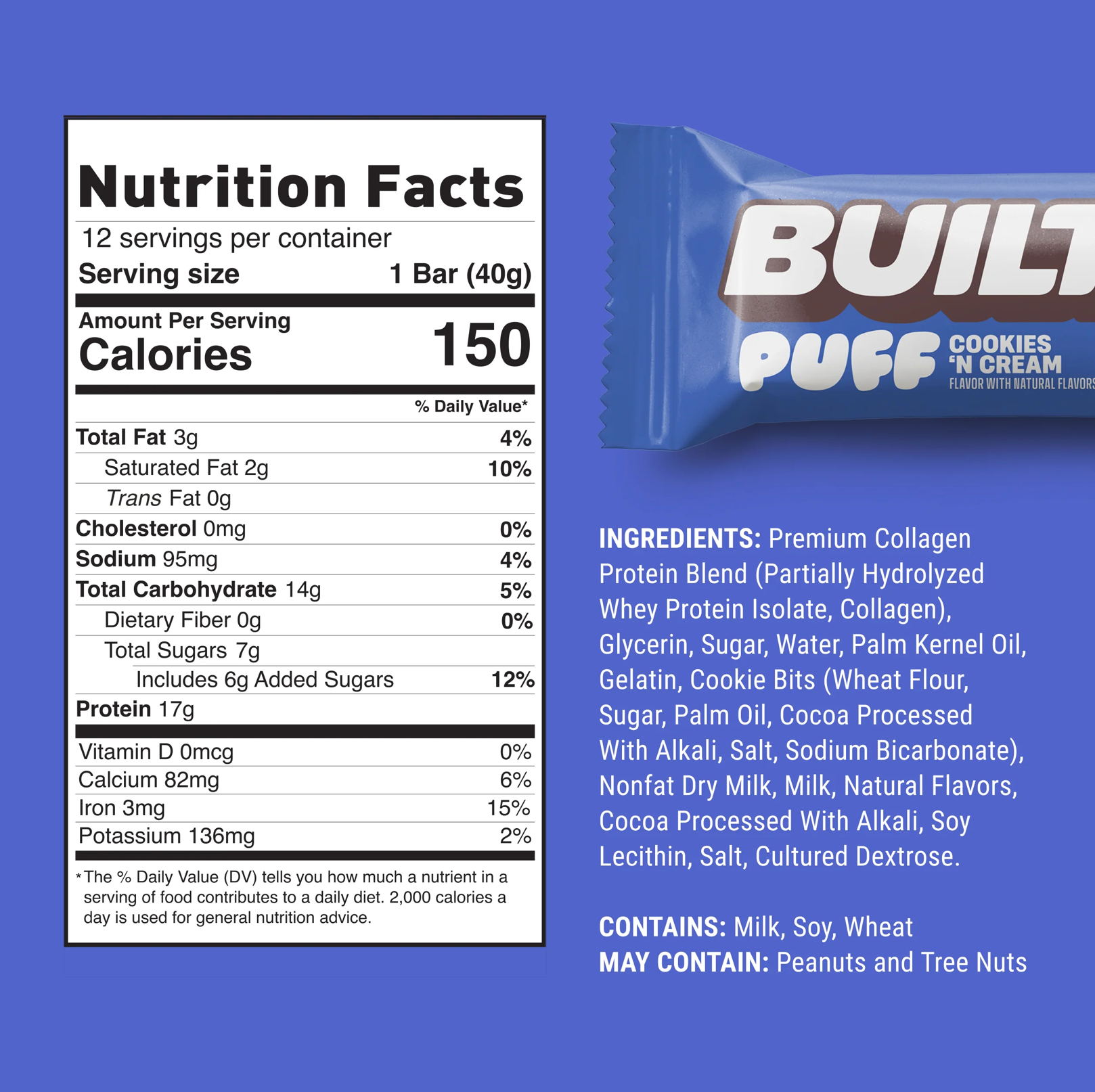 Built | Puff Protein Bar