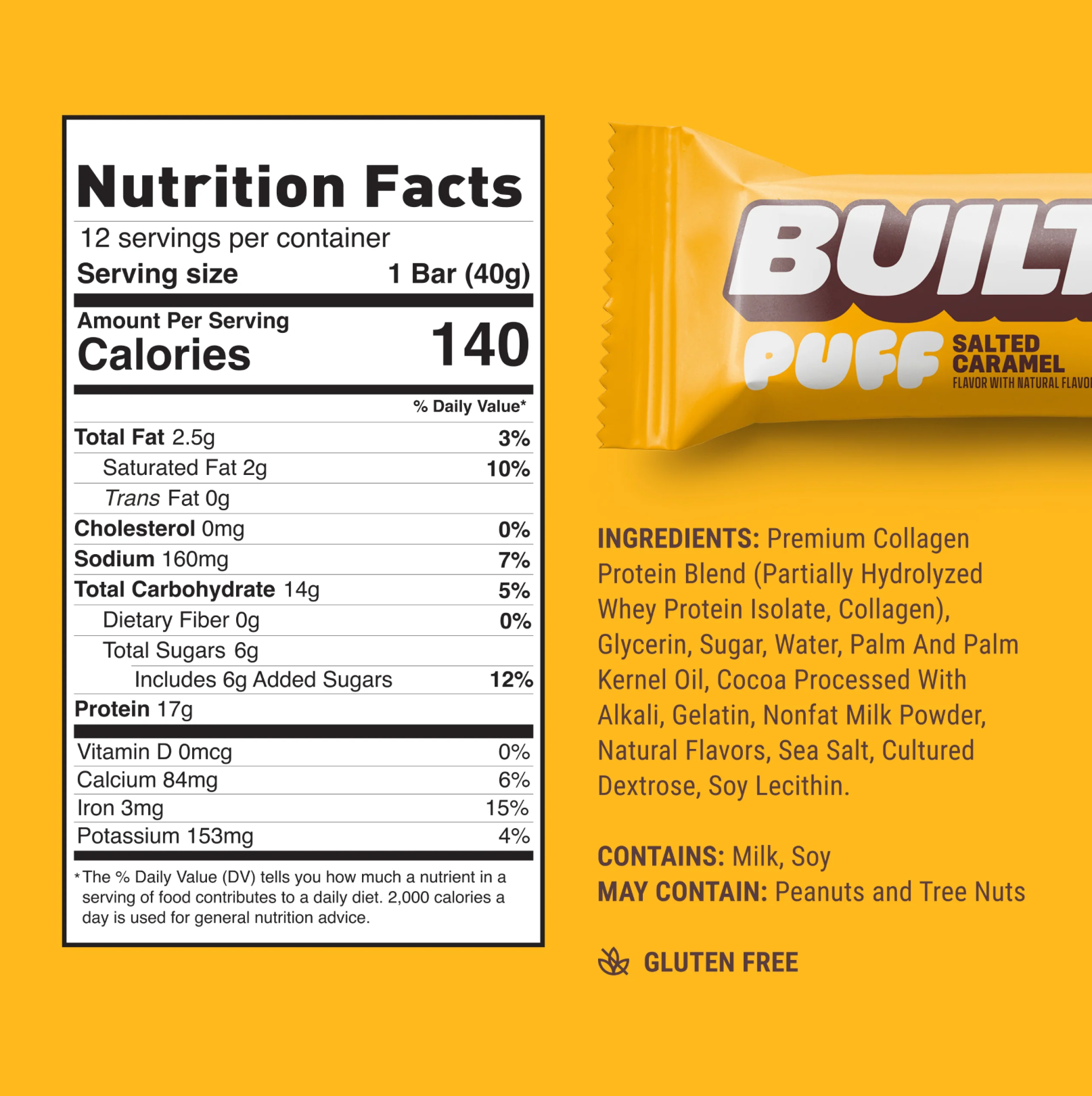 Built | Puff Protein Bar