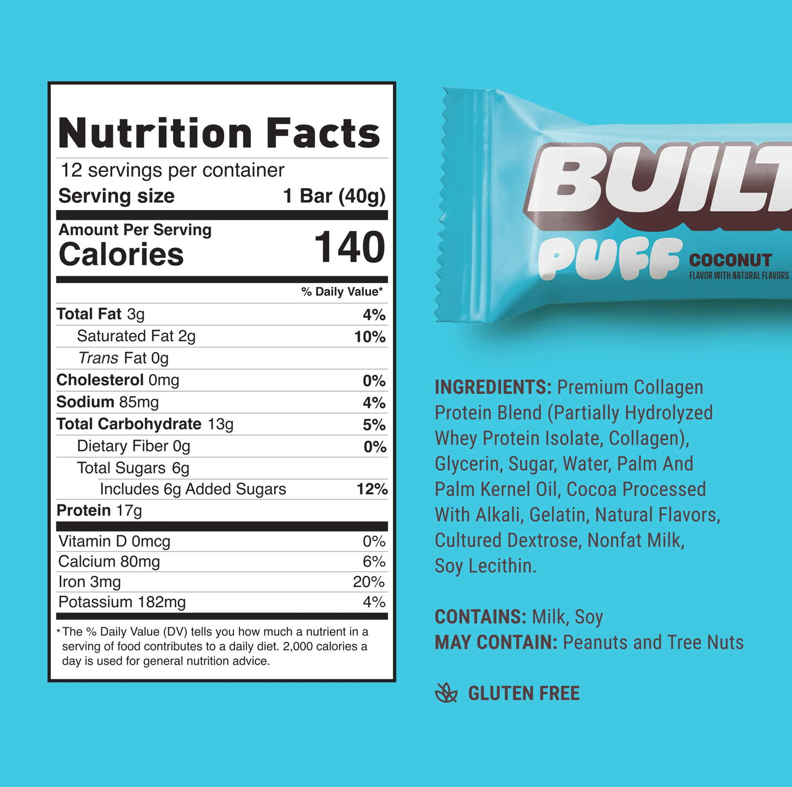 Built | Puff Protein Bar